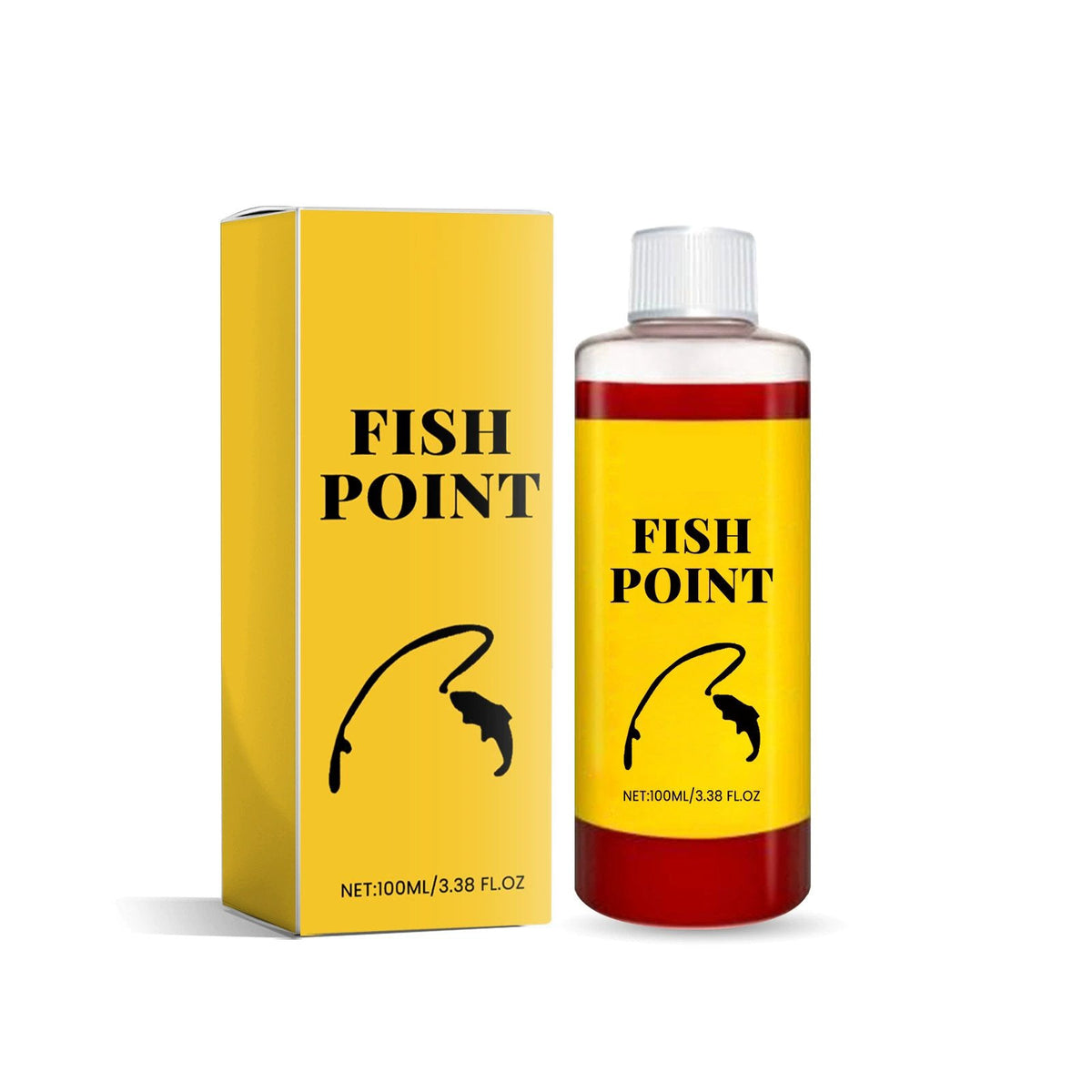 🎣 Concentrated Fish Attractant Liquid – 🐟Fast-Acting Red Worm Formula
