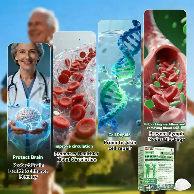 🇺🇸 𝐎𝐟𝐟𝐢𝐜𝐢𝐚𝐥 𝐔𝐒 𝐒𝐭𝐨𝐫𝐞 | 🧑‍⚕️🩺 𝐇𝐞𝐚𝐥𝐫𝐢𝐳𝐞® Moringa · Berberine × NAD+ 𝟏𝟎-𝐢𝐧-𝟏 𝐀𝐝𝐯𝐚𝐧𝐜𝐞𝐝 𝐍𝐚𝐧𝐨 𝐌𝐢𝐜𝐫𝐨𝐧𝐞𝐞𝐝𝐥𝐞 𝐏𝐚𝐭𝐜𝐡 — 𝐎𝐧𝐜𝐞 𝐃𝐚𝐢𝐥𝐲, 𝐕𝐢𝐬𝐢𝐛𝐥𝐞 𝐑𝐞𝐬𝐮𝐥𝐭𝐬 𝐢𝐧 𝟕 𝐃𝐚𝐲𝐬