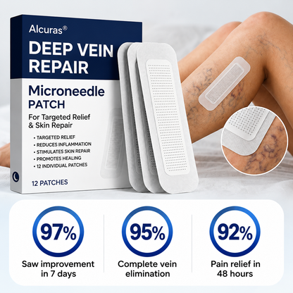 🔥LAST DAY 70% OFF-Alcuras® Deep Vein Repair Microneedle Patch