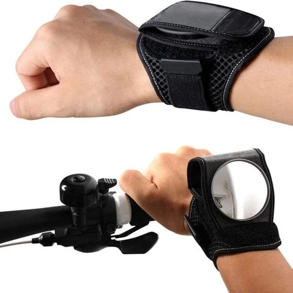 🔥HOT SALE 49%OFF🚴‍♂️Cycle Safely with This Hands-Free Wrist Rearview Mirror