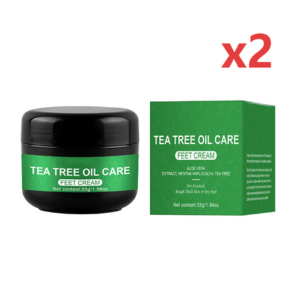 👣🔥 Buy 3 Get 1 Free! 🌿 Natural Tea Tree Oil Foot Care ✨ Refreshing, Nourishing & Gentle Daily Care for Soft, Smooth Feet 💚