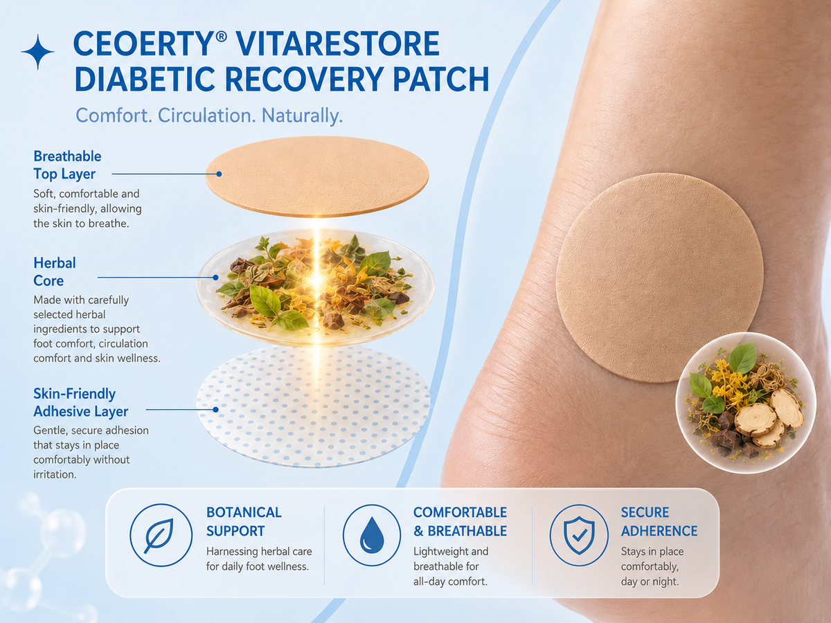 Alcuras® VitaRestore Diabetic Recovery Patch