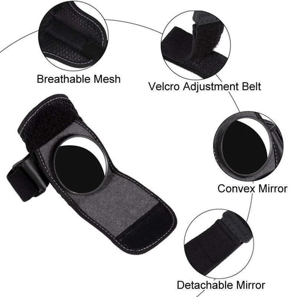 🔥HOT SALE 49%OFF🚴‍♂️Cycle Safely with This Hands-Free Wrist Rearview Mirror
