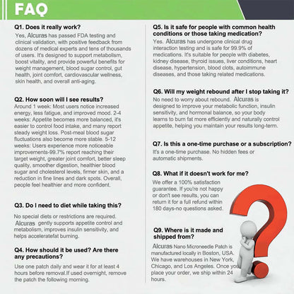👩‍⚕️Alcuras™ Moringa × Berberine × AMPK 8-Benefit Slimming & Metabolic Nano Microneedle Patch 🇺🇸  Just once a day · Visible changes in 7 days  ✅ For obesity, loose skin, diabetes, sleep apnea, joint issues, and more