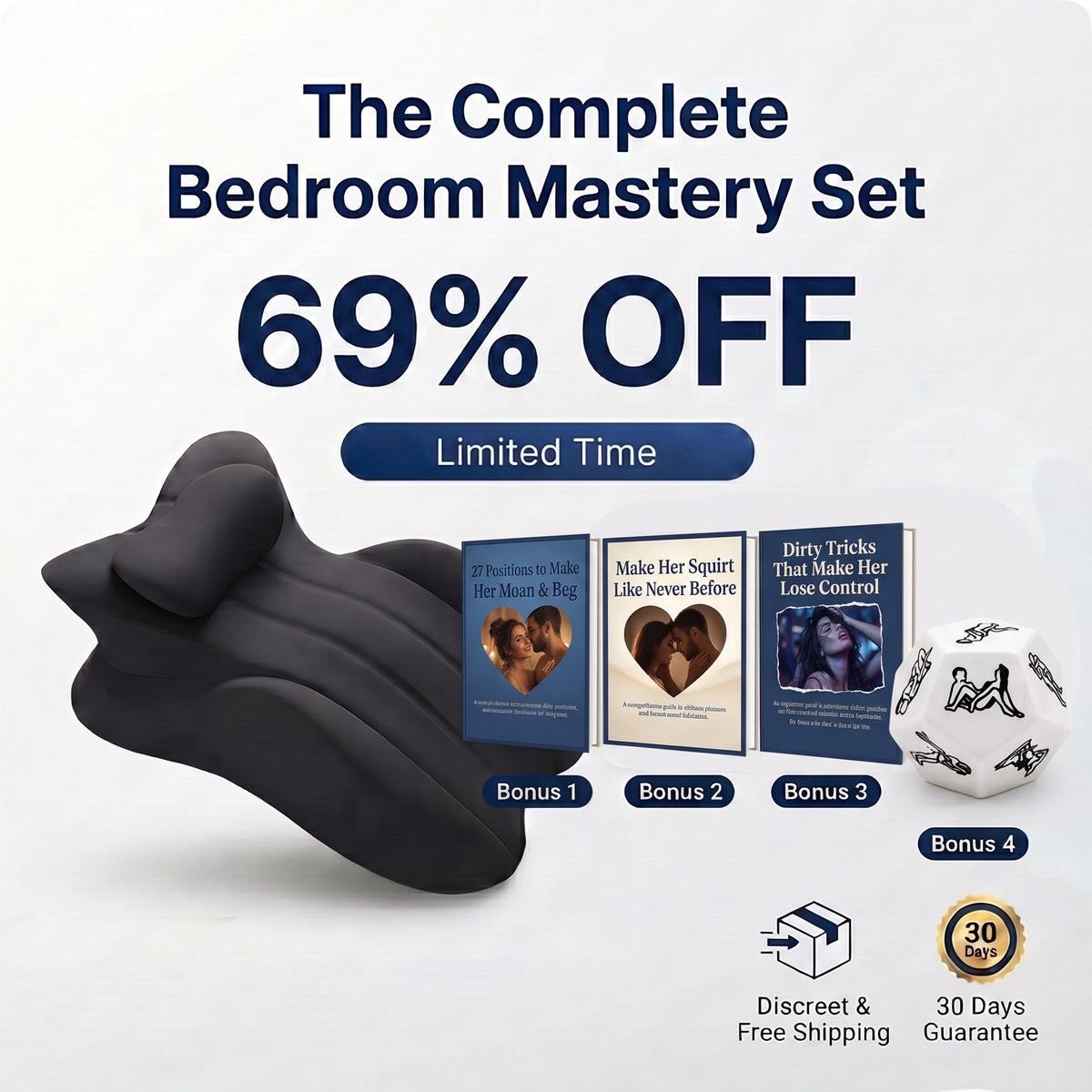 1 Intimacy Support Pillow – Comfort for Every Position