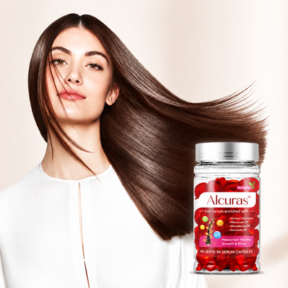 🥳2026 HOT SALE🥳💞50K+ SOLD!🌿🧖‍♀️ 50% OFF! Alcuras®Hair Treatment Serum with Moroccan Oil – Vitamin-enriched, repairs damage. Tames frizz, adds radiant shine. Perfect for daily care. Your hair's best friend. 🎁💆‍♀️