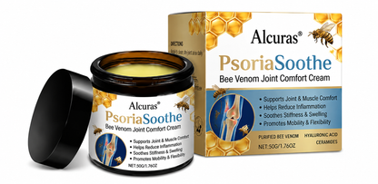 Alcuras® PsoriaSoothe Bee Venom Joint Comfort Cream（
