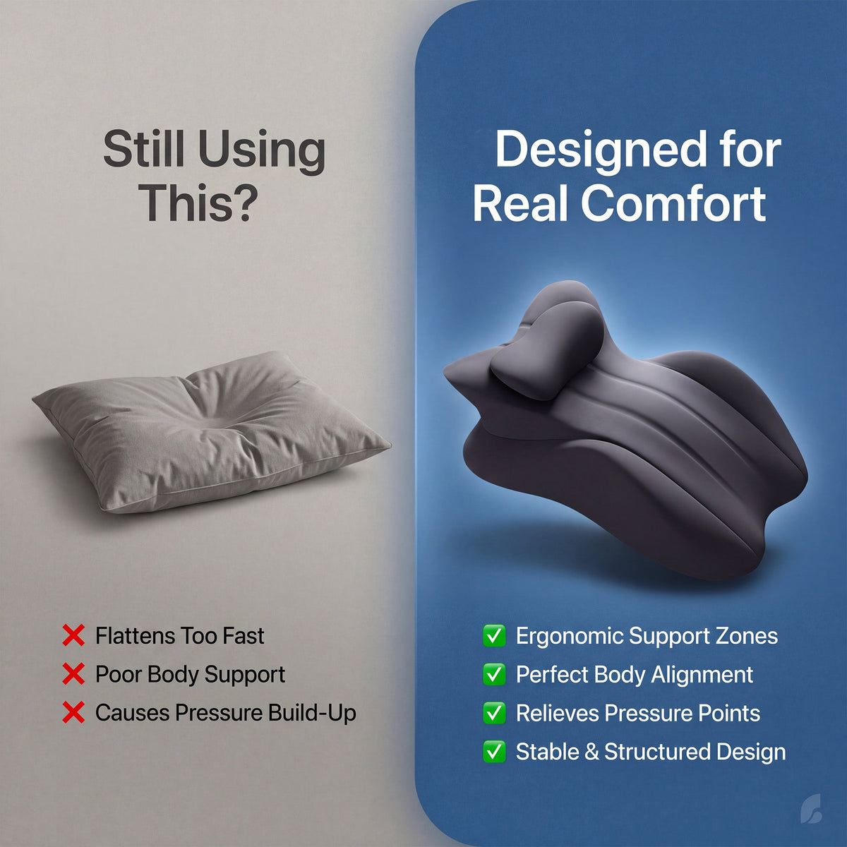 1 Intimacy Support Pillow – Comfort for Every Position