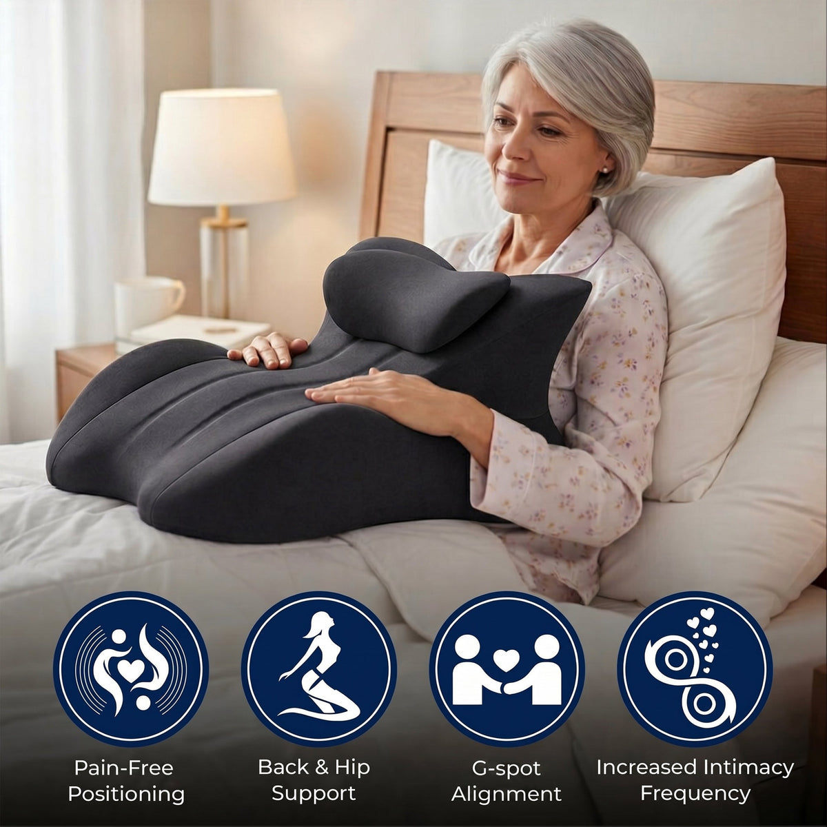 1 Intimacy Support Pillow – Comfort for Every Position