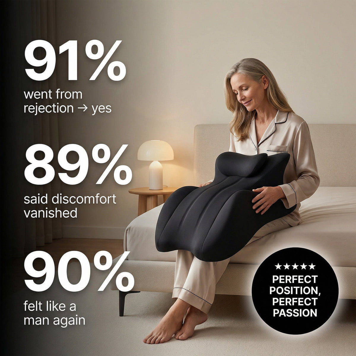 1 Intimacy Support Pillow – Comfort for Every Position