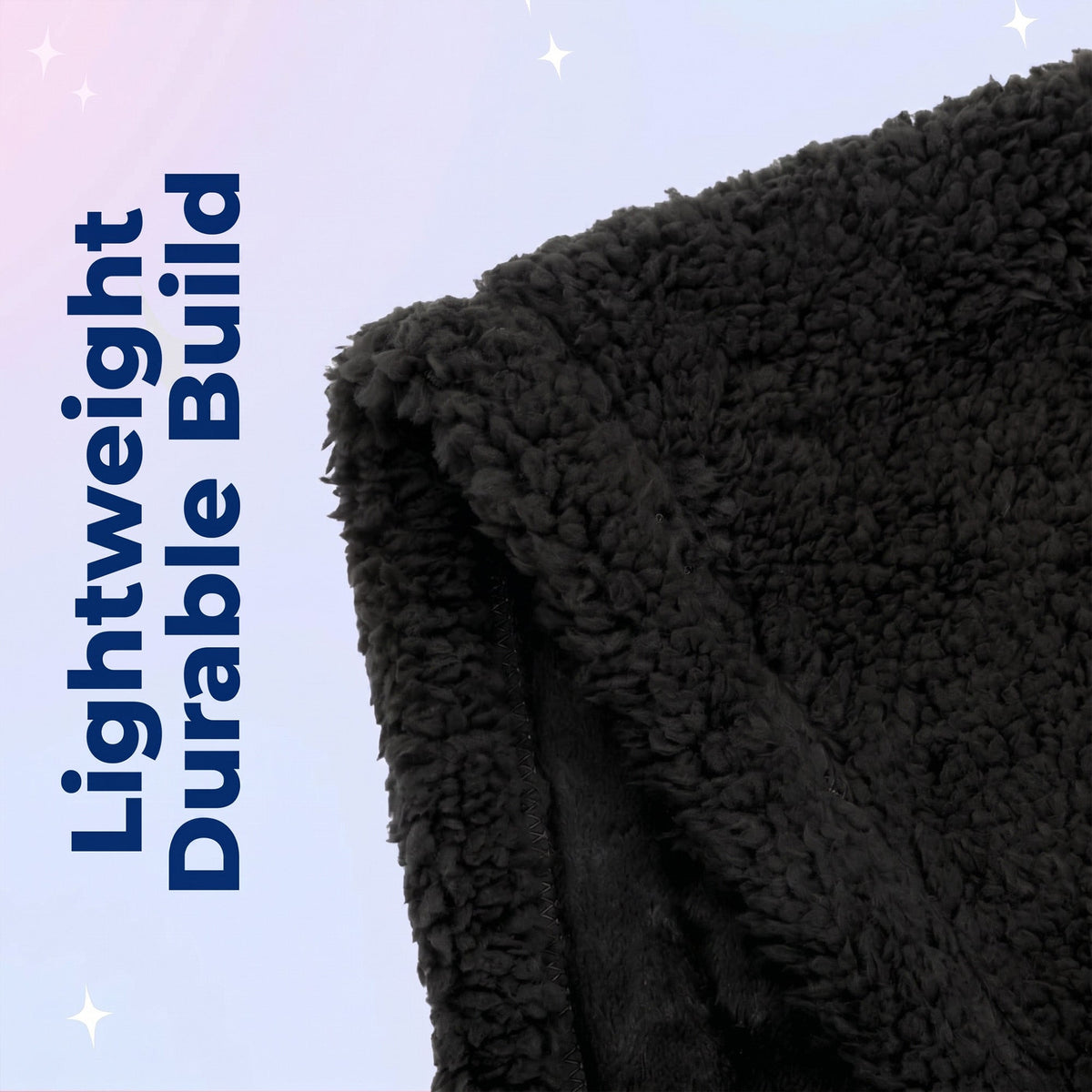 Waterproof Intimacy Blanket - Double / Black
