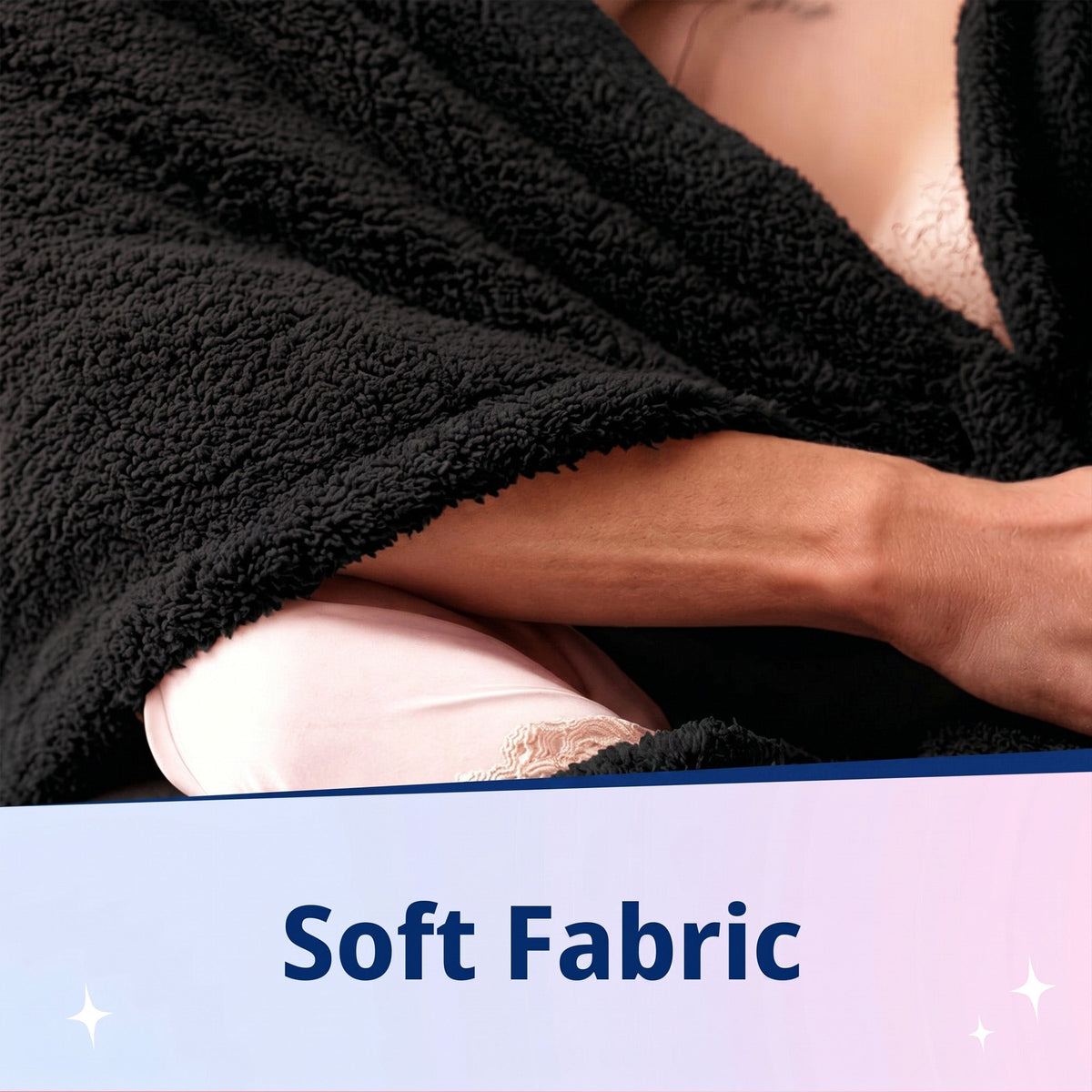 Waterproof Intimacy Blanket - Double / Black