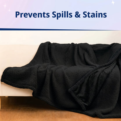 Waterproof Intimacy Blanket - Double / Black