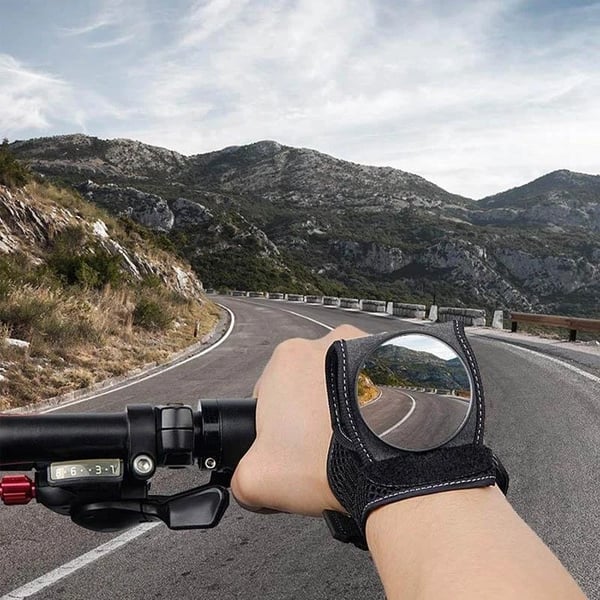 🔥HOT SALE 49%OFF🚴‍♂️Cycle Safely with This Hands-Free Wrist Rearview Mirror