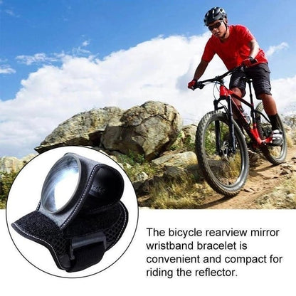 🔥HOT SALE 49%OFF🚴‍♂️Cycle Safely with This Hands-Free Wrist Rearview Mirror