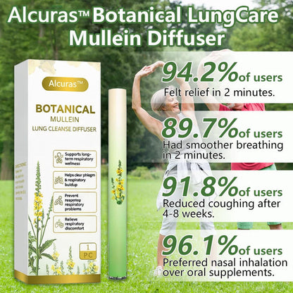 Alcuras® Botanical LungCare Mullein Diffuser
