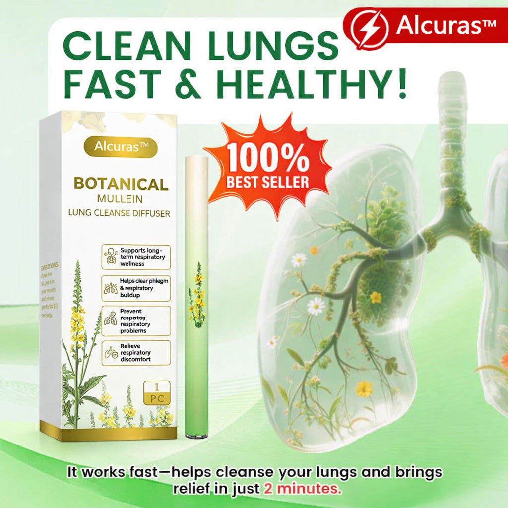 Alcuras® Botanical LungCare Mullein Diffuser