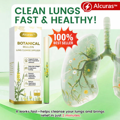 Alcuras® Botanical LungCare Mullein Diffuser