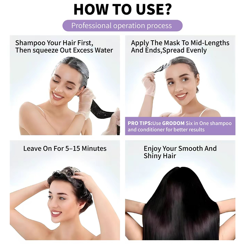 💦 Alcuras®Hydrating Revitalizing Hair Mask – Quench, Repair, Shine! ✨💇‍♀️