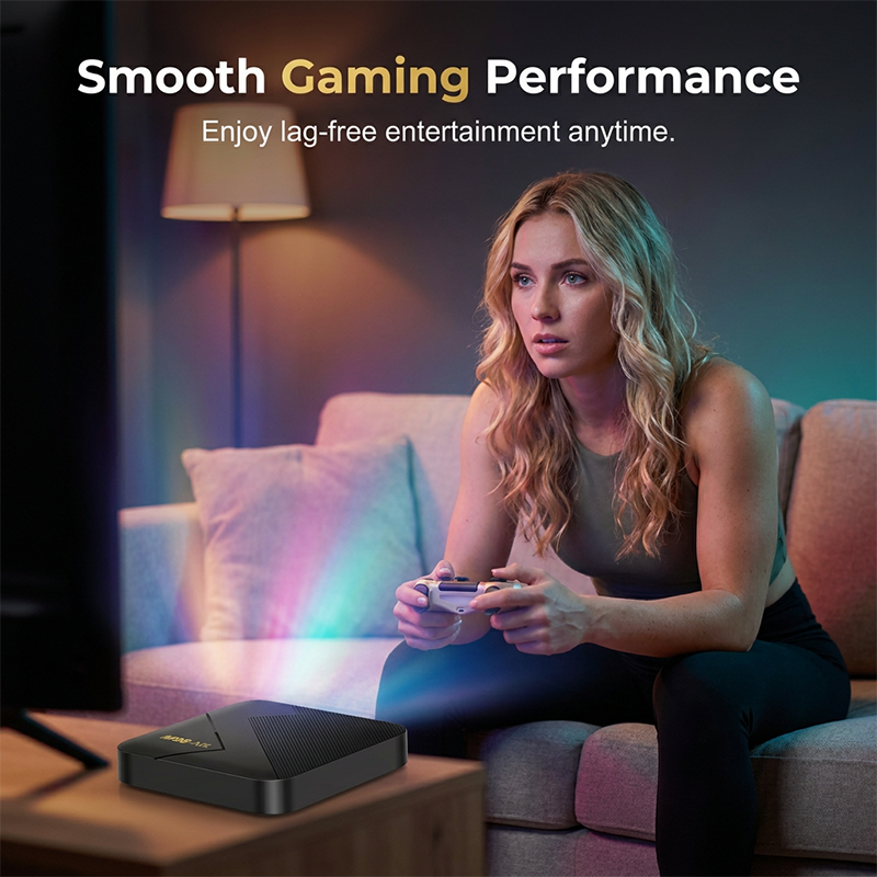 📺✨ 50% OFF! 4K Android TV Box with Bluetooth – Stunning 4K HDR picture, USB port & smooth streaming. Easy set‑up – plug in & enjoy! 🎬🔥