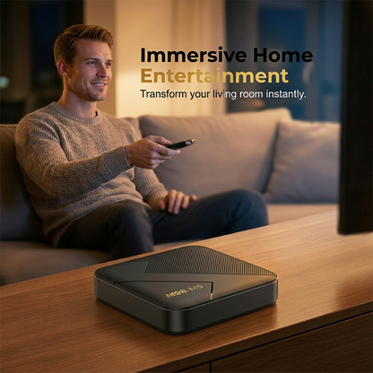 📺✨ 50% OFF! 4K Android TV Box with Bluetooth – Stunning 4K HDR picture, USB port & smooth streaming. Easy set‑up – plug in & enjoy! 🎬🔥