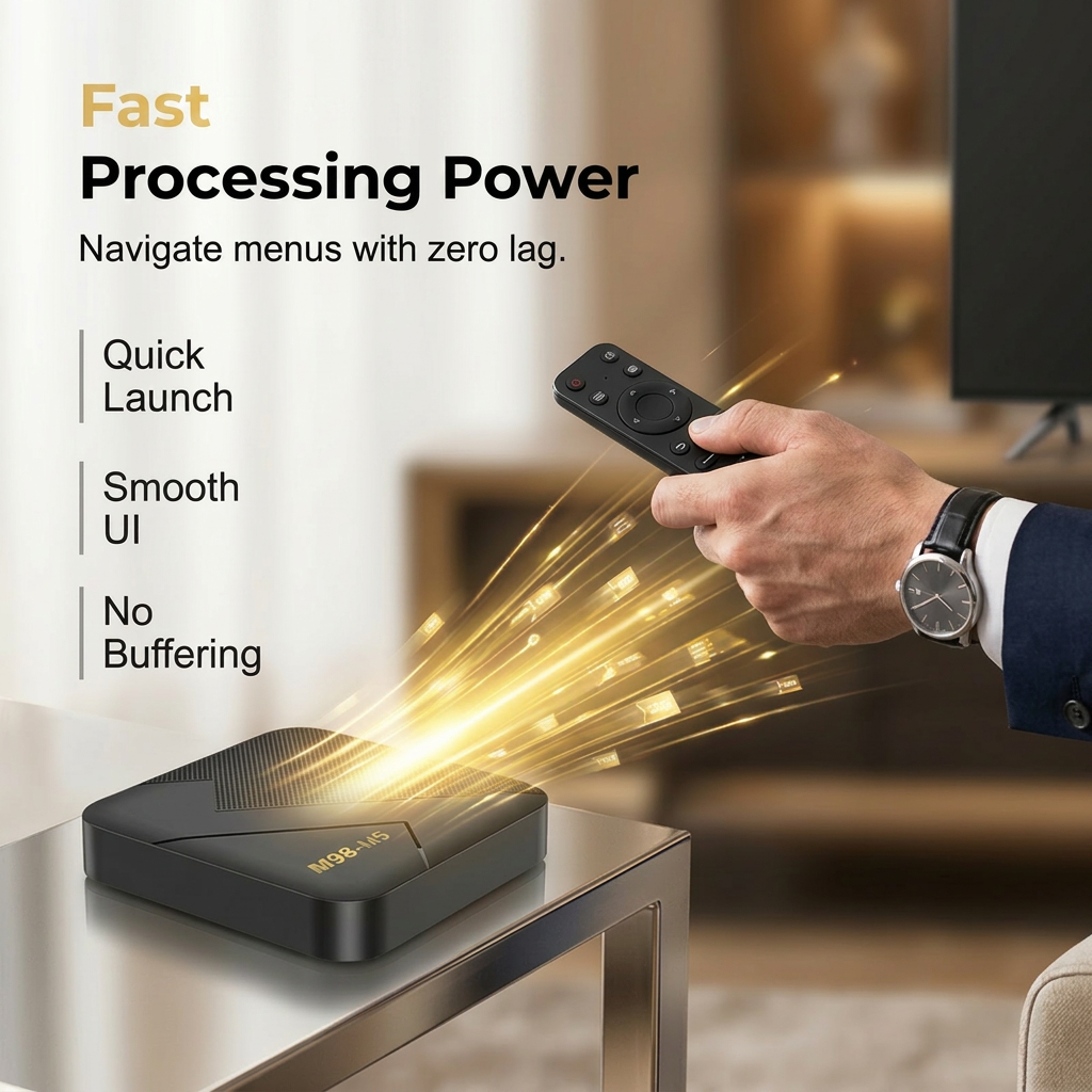 📺✨ 50% OFF! 4K Android TV Box with Bluetooth – Stunning 4K HDR picture, USB port & smooth streaming. Easy set‑up – plug in & enjoy! 🎬🔥