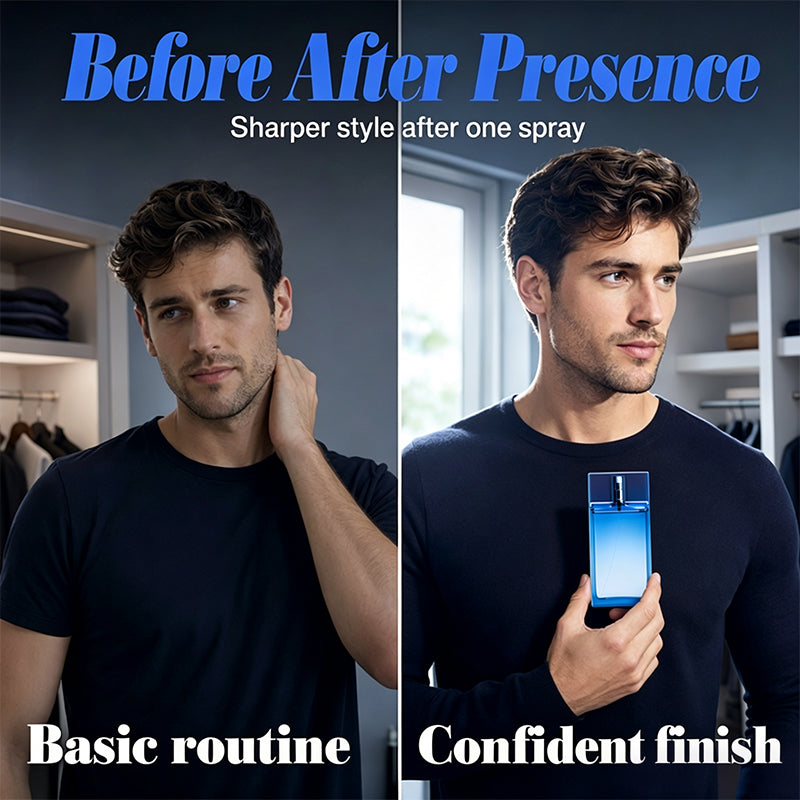 Eau de Parfum for Men 90 ml | Long Lasting Fresh Citrus & Aquatic Perfume Spray | Arabic Luxury Fragrance for Him | Best Men’s Perfume Gift | Everyday Wear Masculine Scent