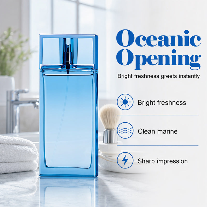 Eau de Parfum for Men 90 ml | Long Lasting Fresh Citrus & Aquatic Perfume Spray | Arabic Luxury Fragrance for Him | Best Men’s Perfume Gift | Everyday Wear Masculine Scent