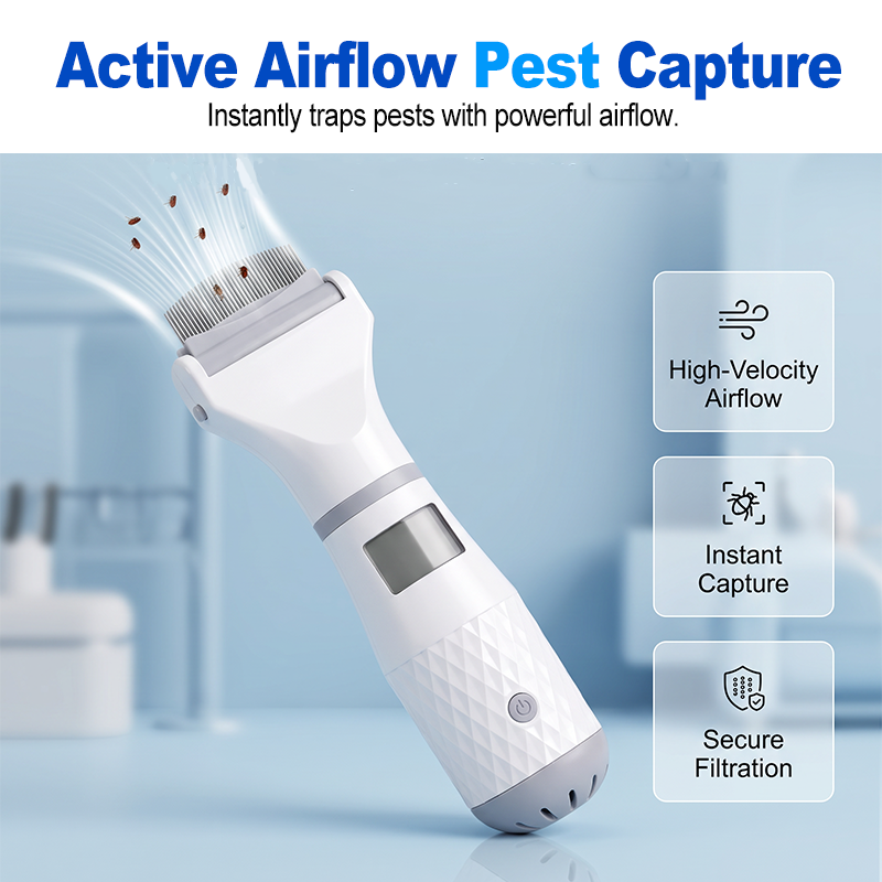 🥳2026 HOT SALE🥳💞50K+ SOLD!🏠Electric Flea Comb for Pets