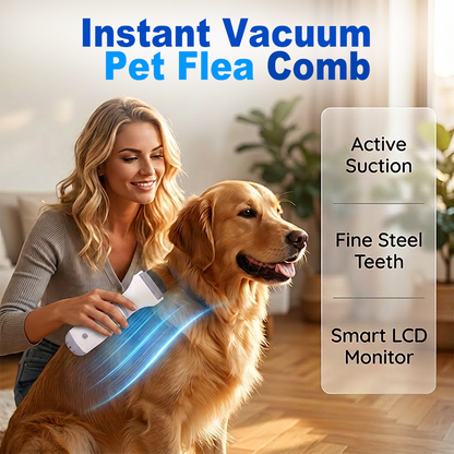 🥳2026 HOT SALE🥳💞50K+ SOLD!🏠Electric Flea Comb for Pets