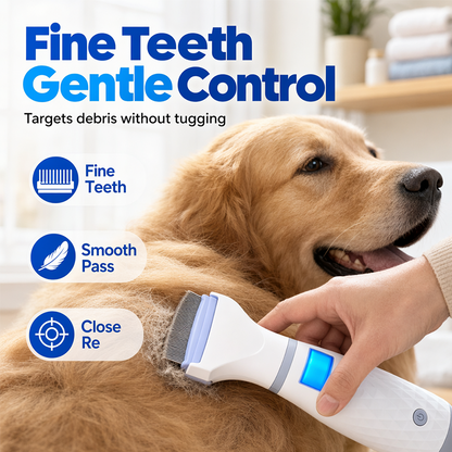 🥳2026 HOT SALE🥳💞50K+ SOLD!🏠Electric Flea Comb for Pets