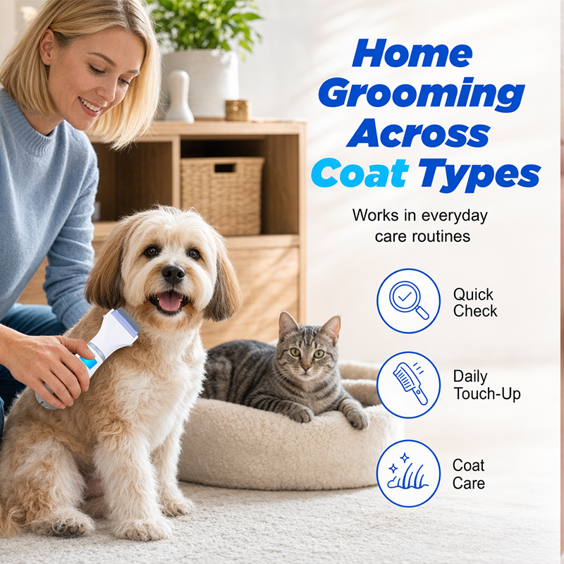 🥳2026 HOT SALE🥳💞50K+ SOLD!🏠Electric Flea Comb for Pets