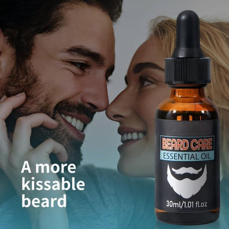 ✨ Beard Care Essential Oil – Fast-Absorb, Non-Greasy, Nourishes Skin & Beard🌿