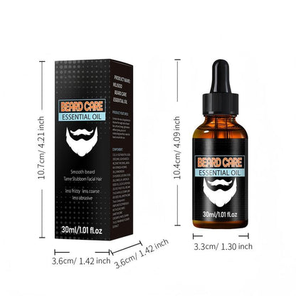 ✨ Beard Care Essential Oil – Fast-Absorb, Non-Greasy, Nourishes Skin & Beard🌿
