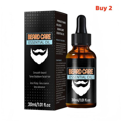 ✨ Beard Care Essential Oil – Fast-Absorb, Non-Greasy, Nourishes Skin & Beard🌿